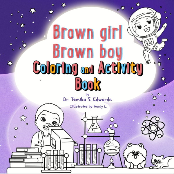 Brown Girl, Brown Boy Coloring and Activity Book